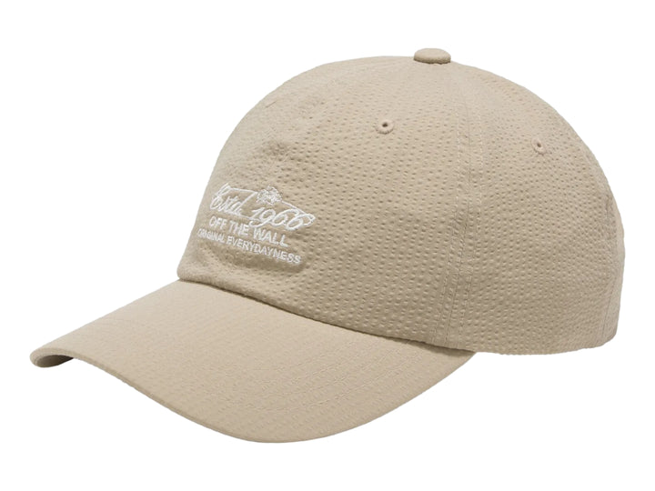 Gorra Vans Estd 1966 Curved Bill Color Beige para Mujer