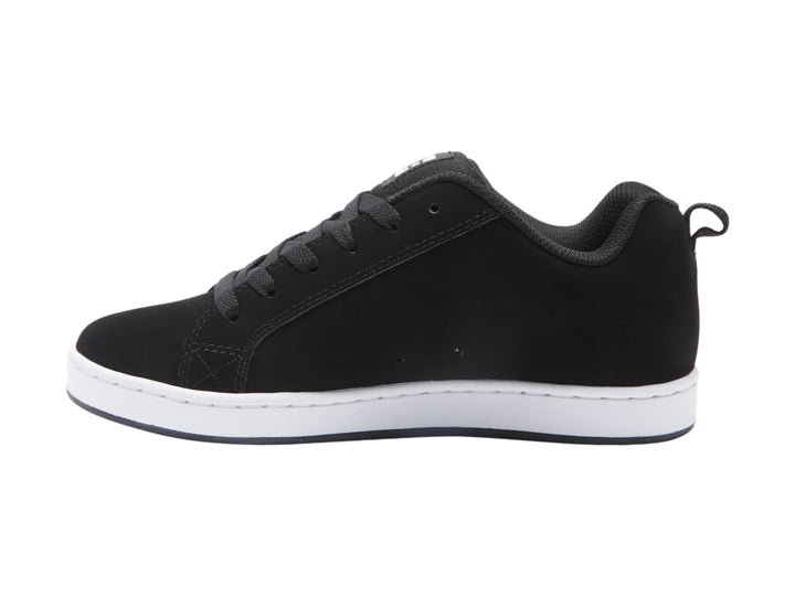 Tenis DC Shoes Court Graffik Negro y Blanco para Niño