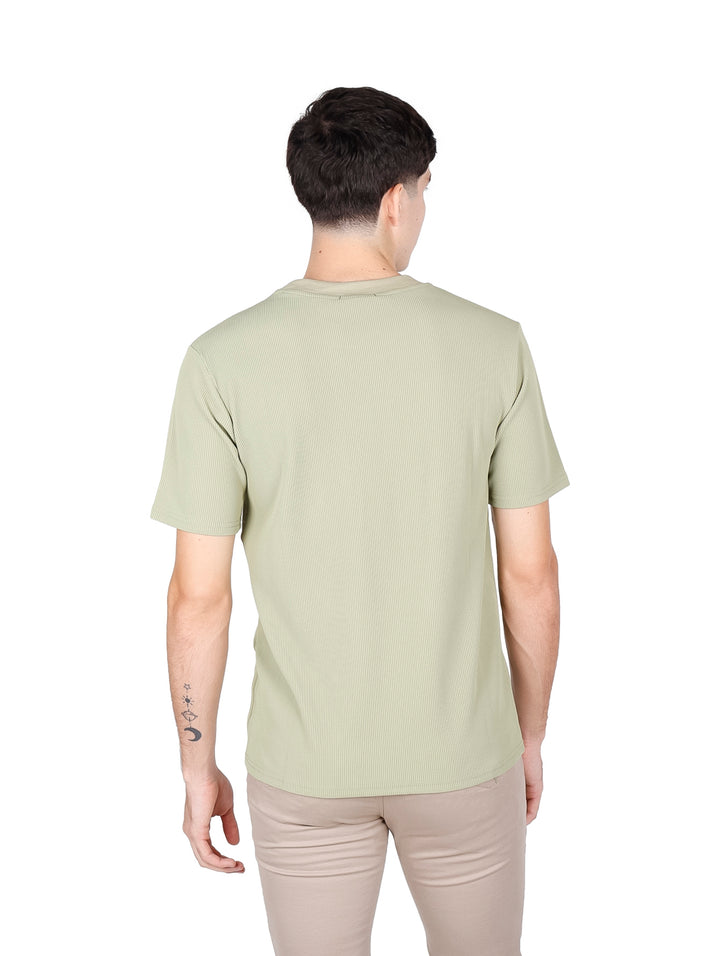 Playera ATOK Cuello Redondo Verde Claro para Hombre