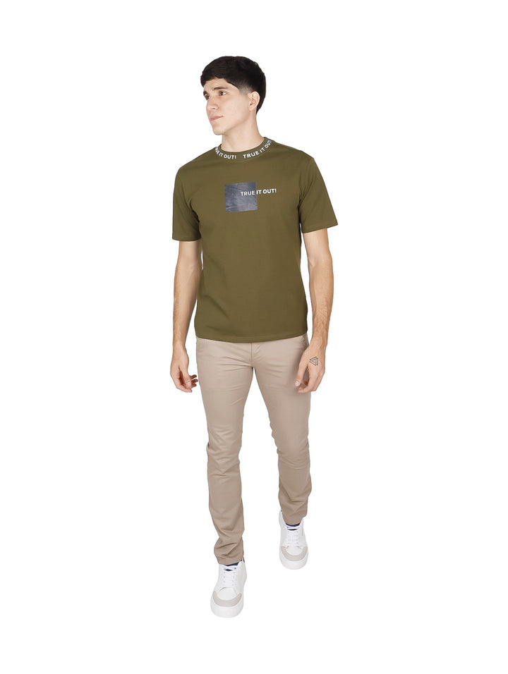 Playera ATOK Cuello Redondo Verde para Hombre