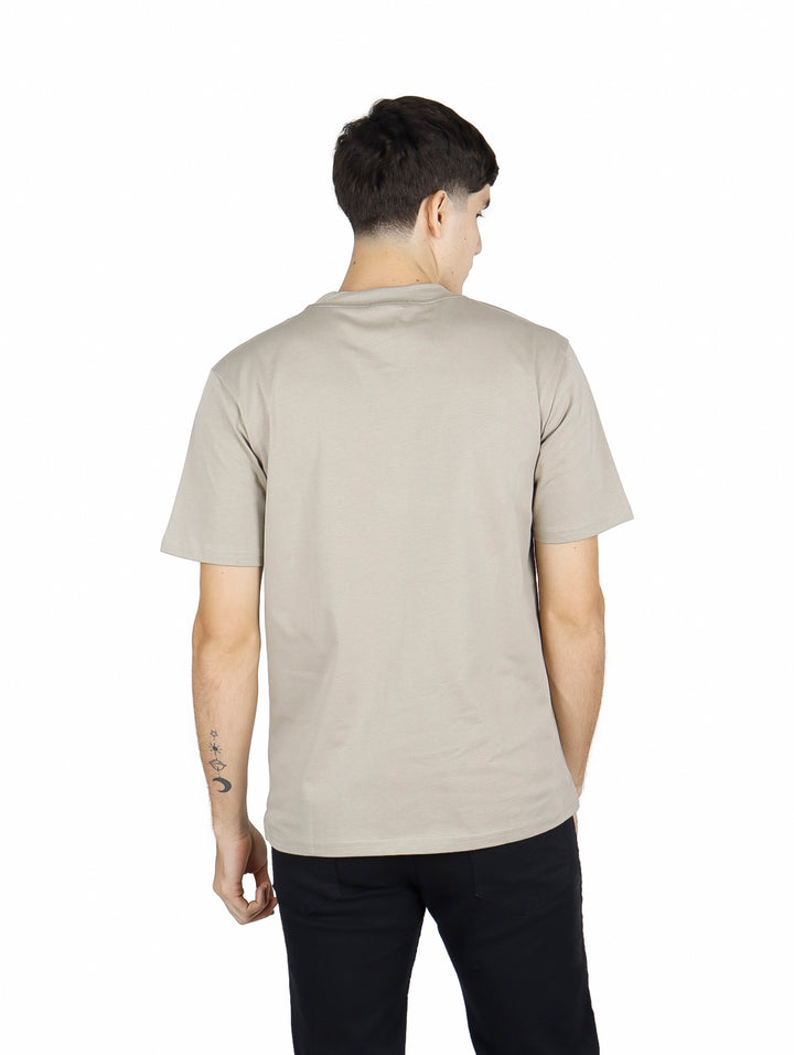 Playera Básica ATOK Cuello Redondo Gris para Hombre