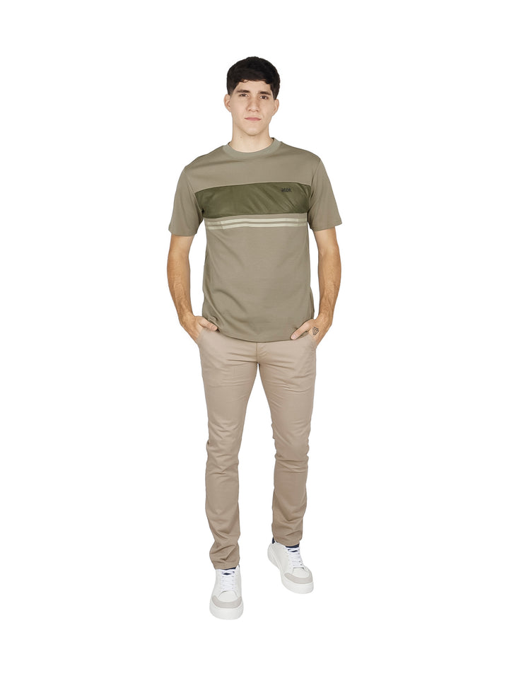 Playera ATOK Básica Army Green para Hombre