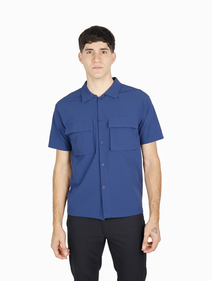 Camisa ATOK Outdoor Azul Oscuro para Hombre