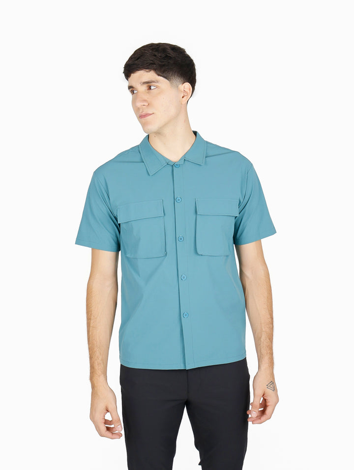 Camisa ATOK Outdoor Azul Claro para Hombre