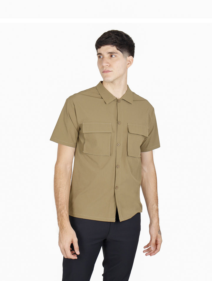 Camisa ATOK Outdoor Army Green para Hombre