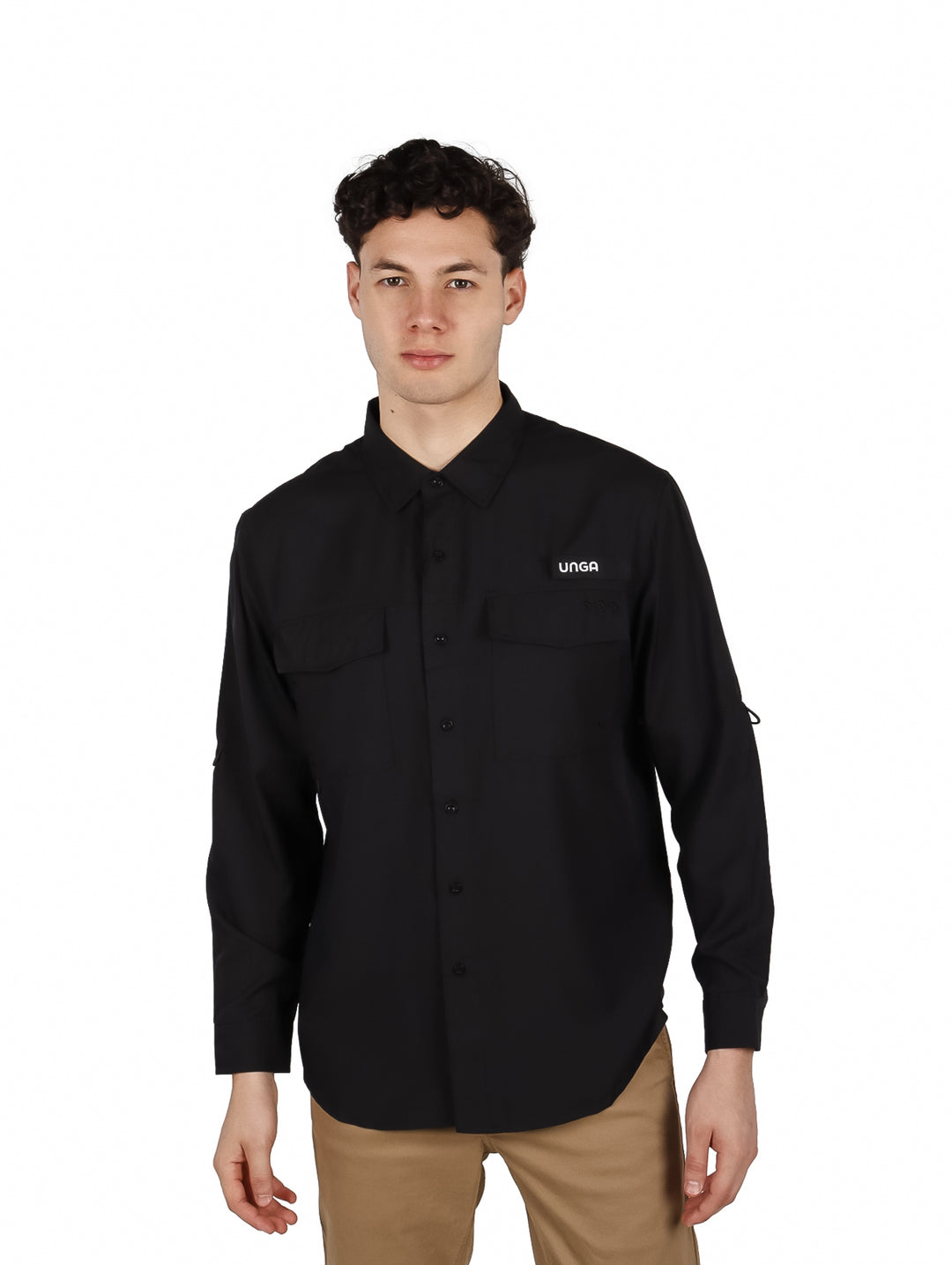 Camisa UNGA Outdoor Negro para Hombre