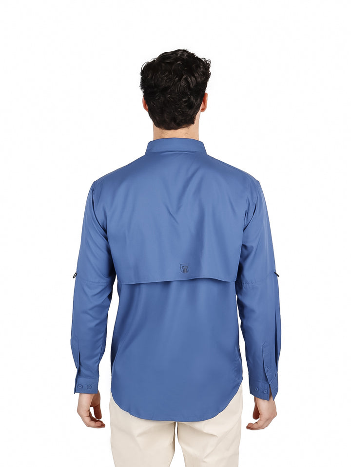 Camisa UNGA Outdoor Azul para Hombre