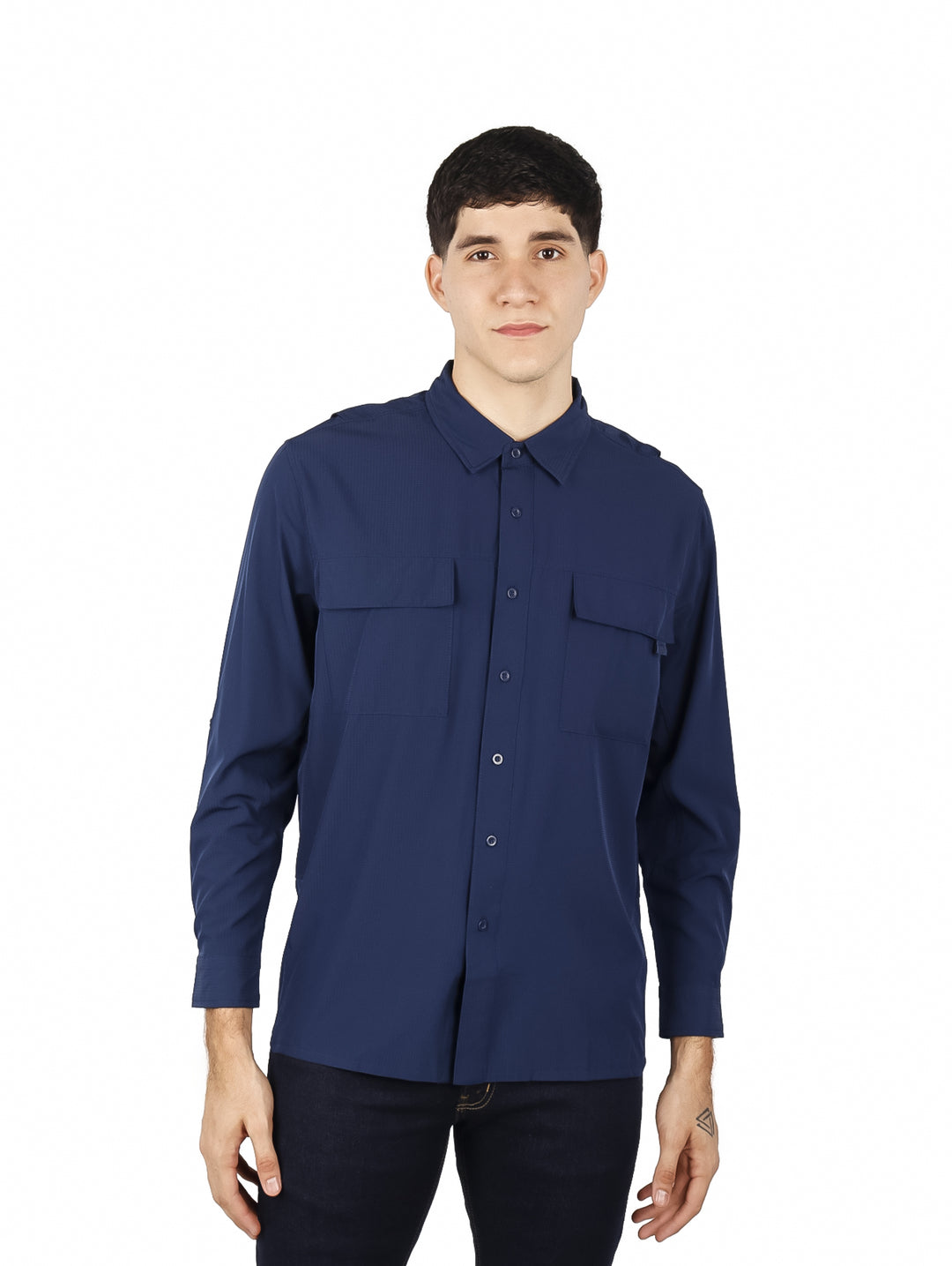 Camisa UNGA Outdoor Navy para Hombre