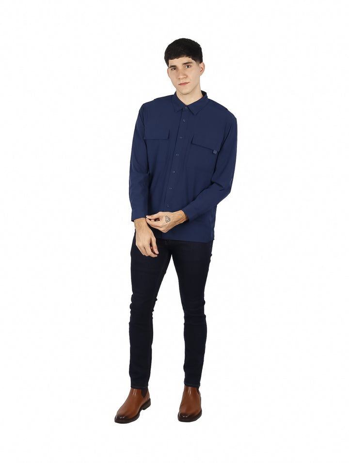 Camisa UNGA Outdoor Navy para Hombre