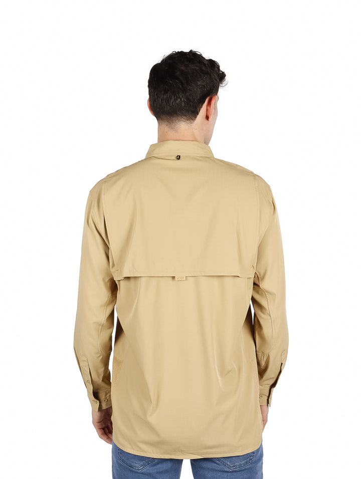 Camisa UNGA Outdoor Beige para Hombre