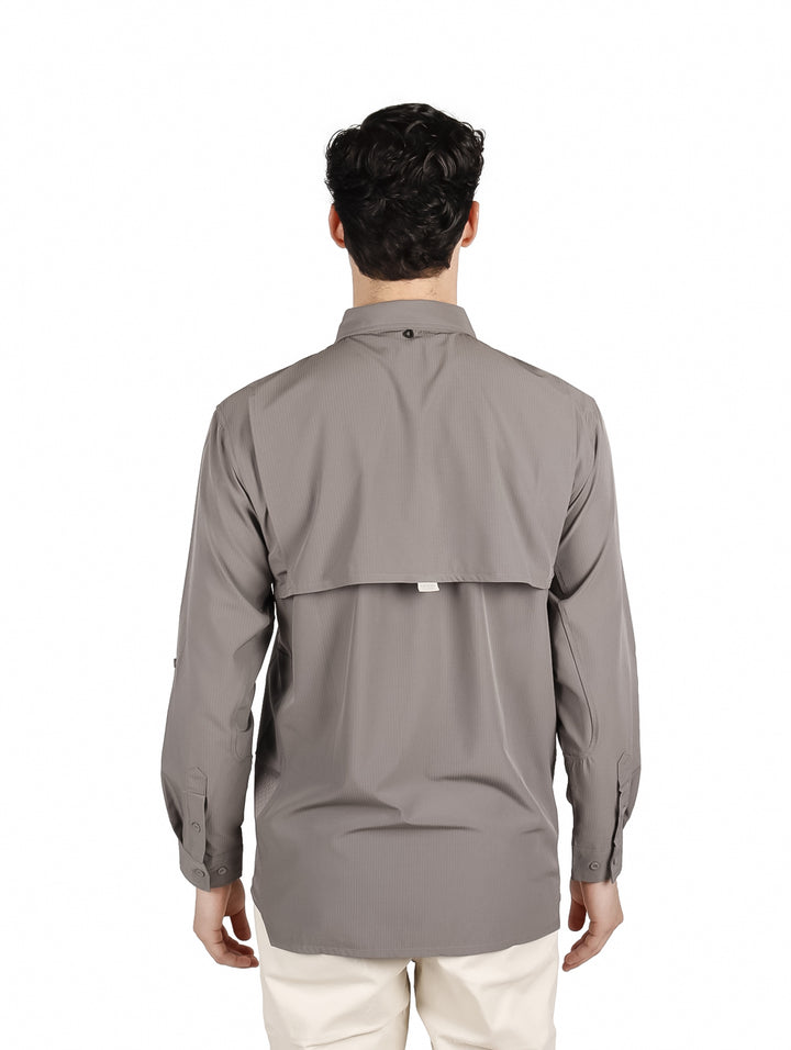 Camisa UNGA Outdoor Gris para Hombre