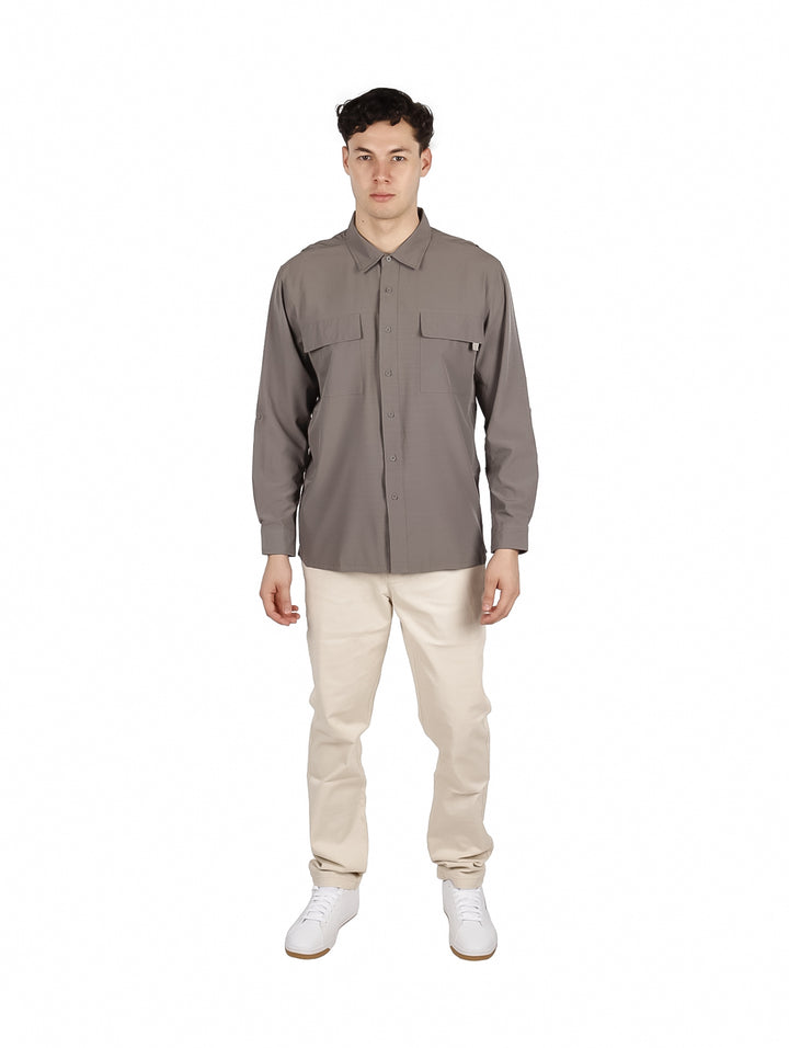 Camisa UNGA Outdoor Gris para Hombre