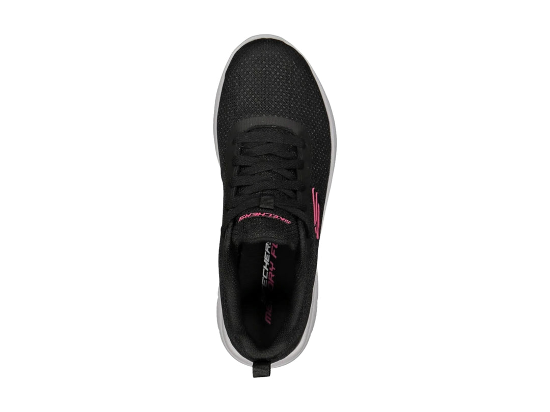 Tenis Skechers Summits Negro con Rosa para Mujer