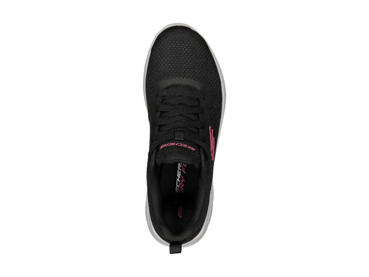 Tenis Skechers Summits Negro con Rosa para Mujer
