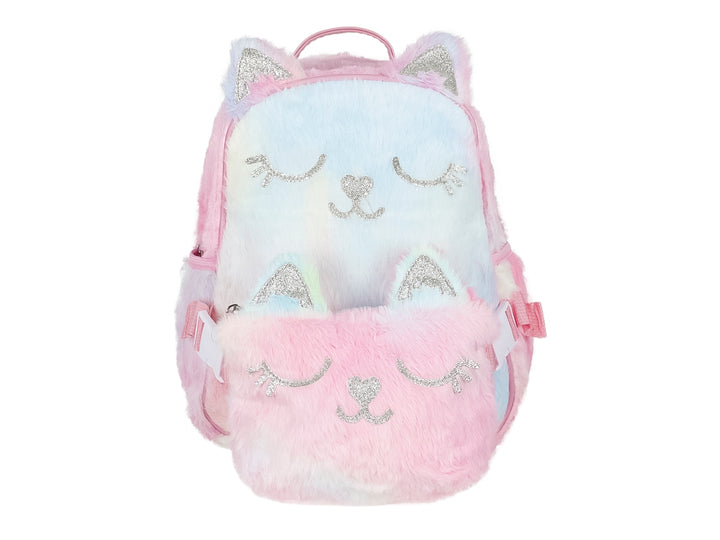 Mochila ROZE Gatito de Peluche Color Pink