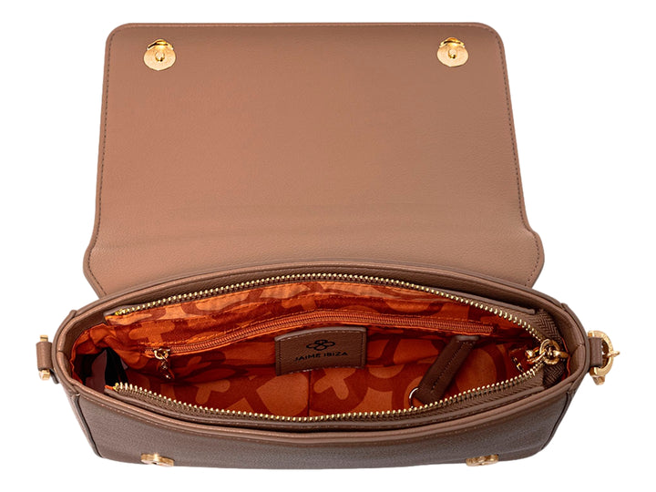 Bolso de Hombro Jaime Ibiza Taupe para Mujer