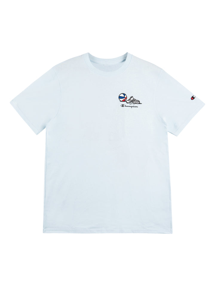 Playera Champion Classic Graphic Tee Azul para Hombre