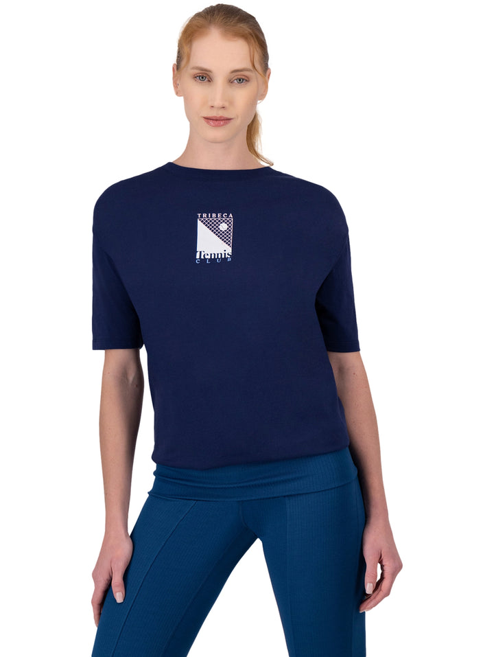 Playera Champion Tribeca Azul Marino para Mujer