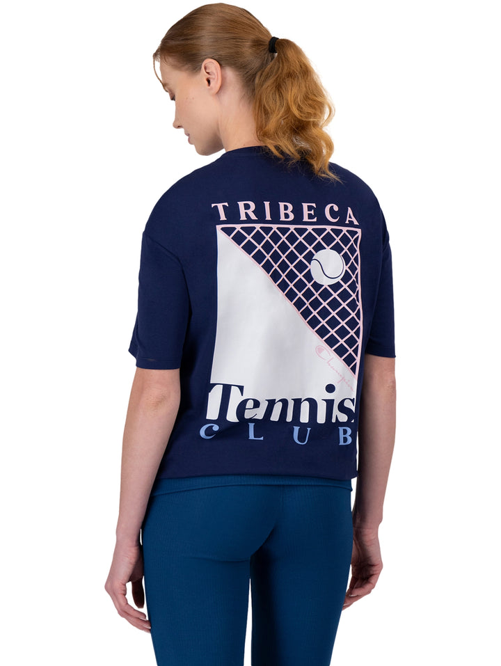 Playera Champion Tribeca Azul Marino para Mujer
