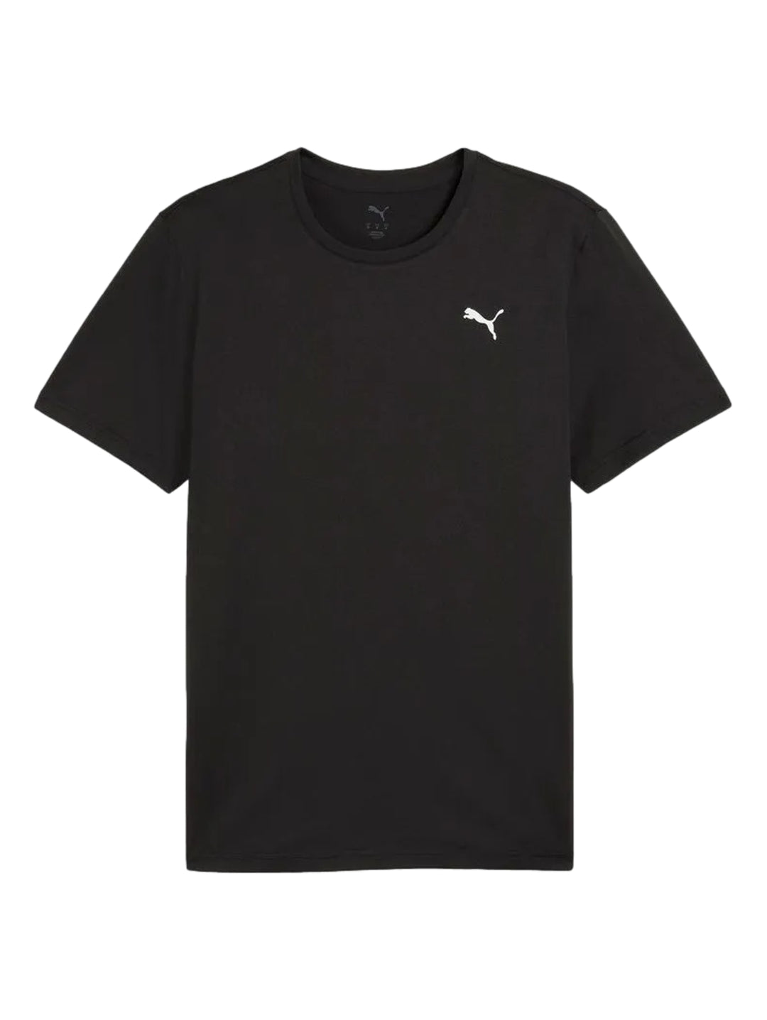 Playera Puma Graphics Training Vertical Logo Negro para Hombre