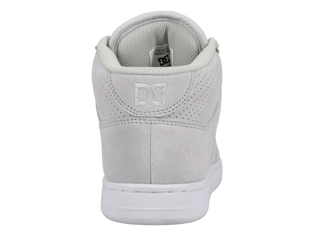 Tenis DC Shoes Manteca 4 Mid Gris Claro para Mujer