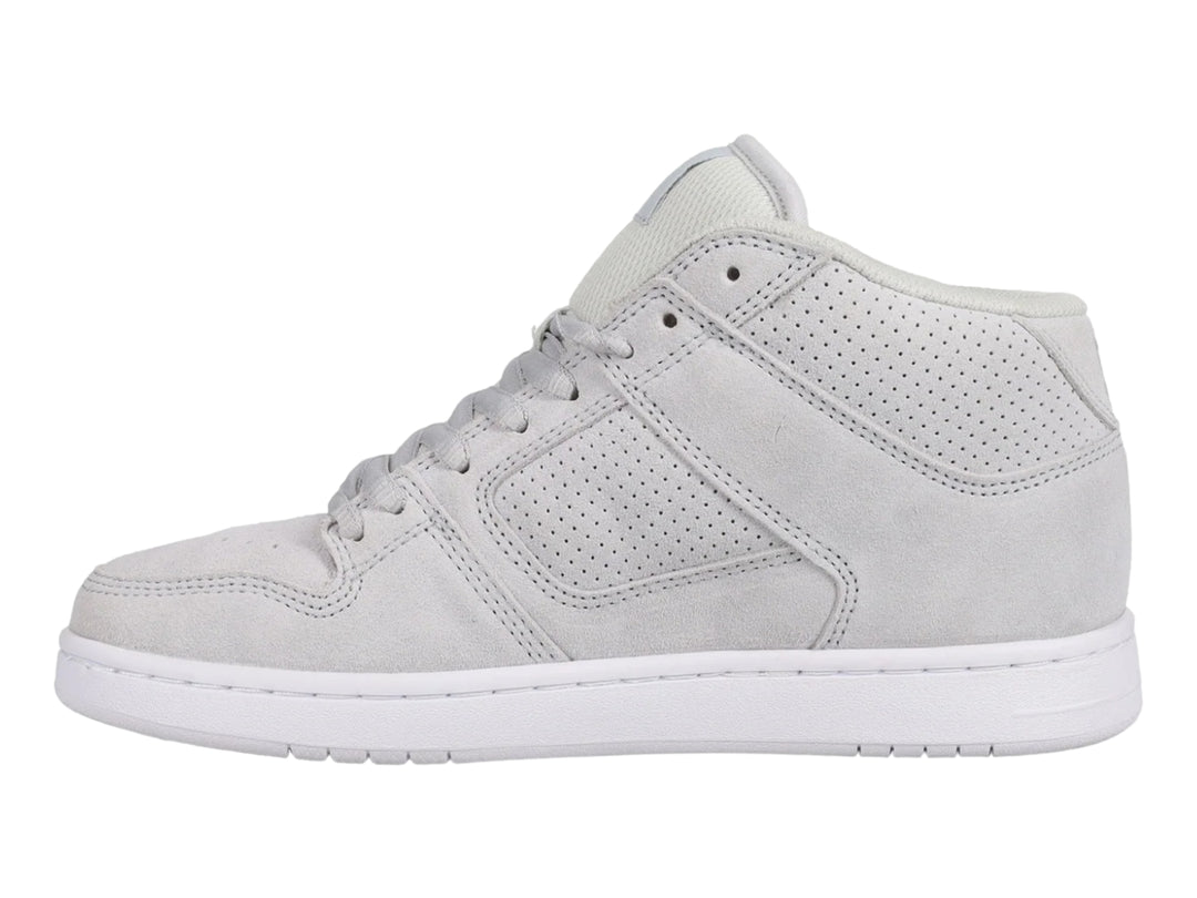 Tenis DC Shoes Manteca 4 Mid Gris Claro para Mujer