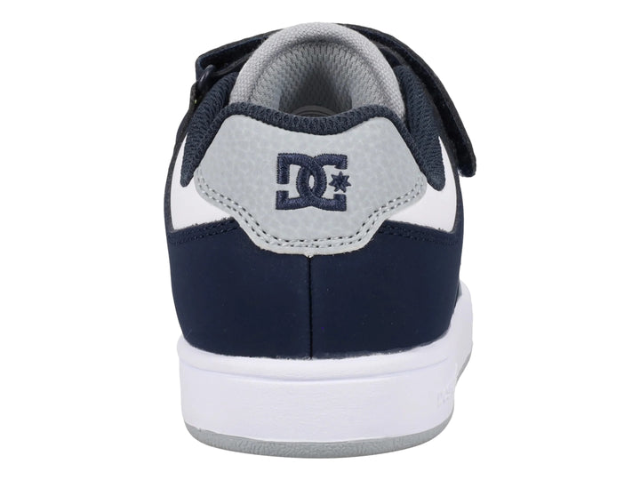 Tenis DC Shoes Manteca 4 V Azul Marino y Gris para Niño