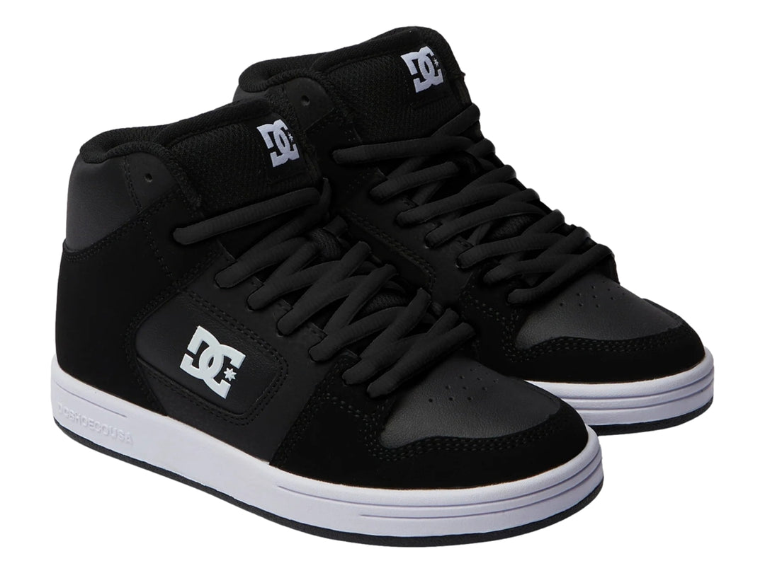 Tenis DC Shoes Manteca 4 Hi Negro para Niño
