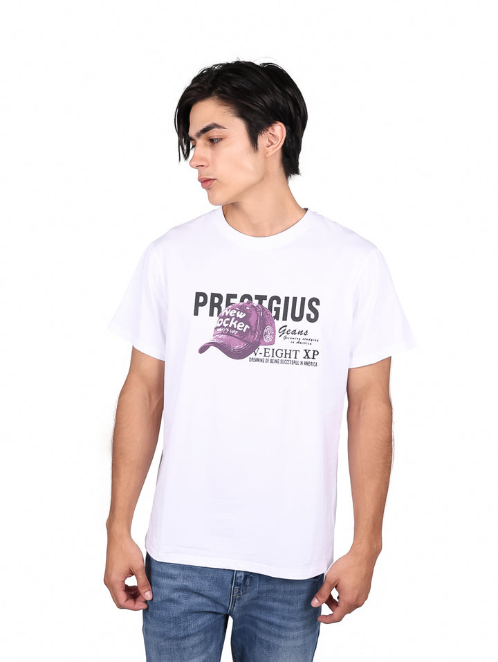 Playera NYD Jeans Blanco para Hombre
