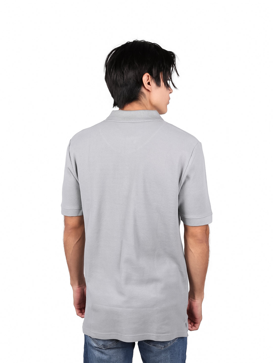 Playera Polo Yakuza Gris para Hombre