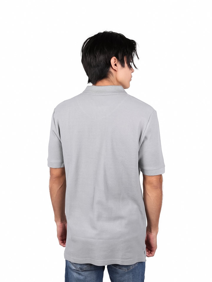 Playera Polo Yakuza Gris para Hombre