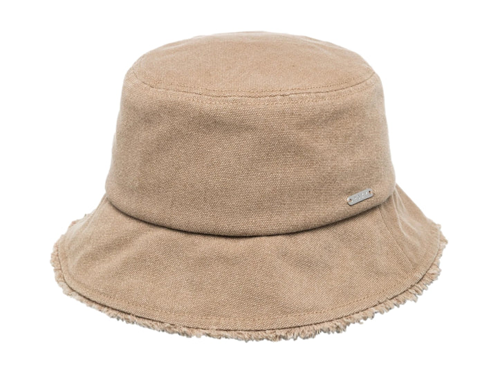 Gorra Bucket Hat Roxy Victim of Love Beige para Mujer