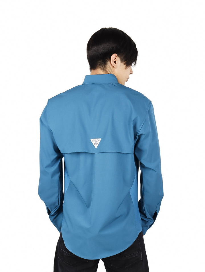 Camisas Pavini Camisa Teal para Hombre