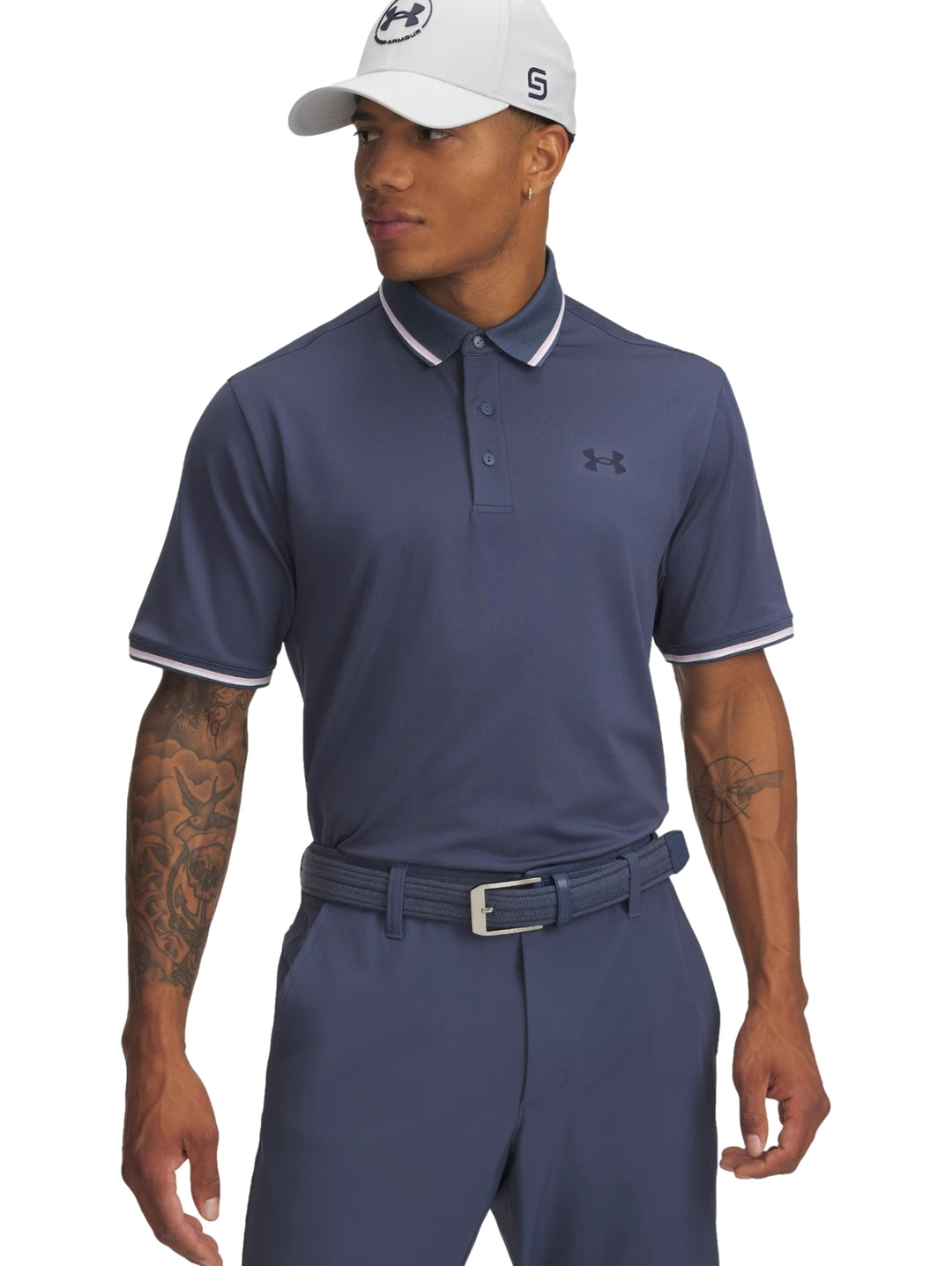Playera Polo Under Armour Playoff 3.0 Gris para Hombre