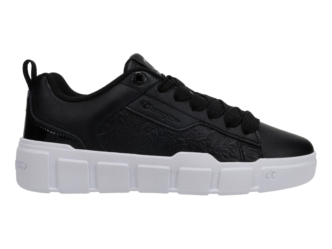 Tenis Champion Ventor Sleek 2.0 Negro Floral para Mujer