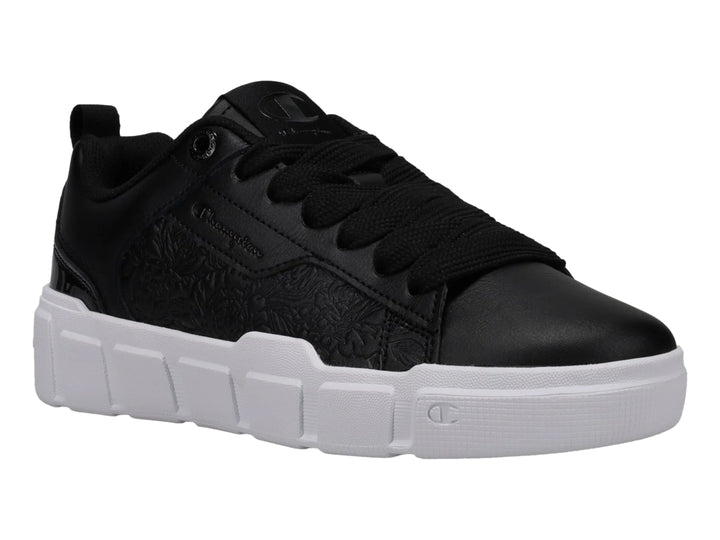 Tenis Champion Ventor Sleek 2.0 Negro Floral para Mujer