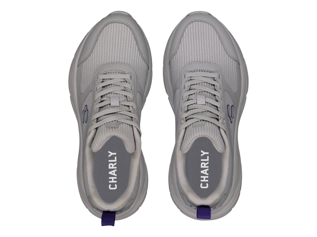 Tenis Charly Light Sport Gris para Mujer