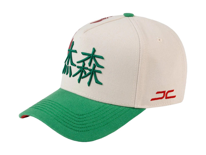 Gorra JC Hats Glory Beige y Verde para Hombre