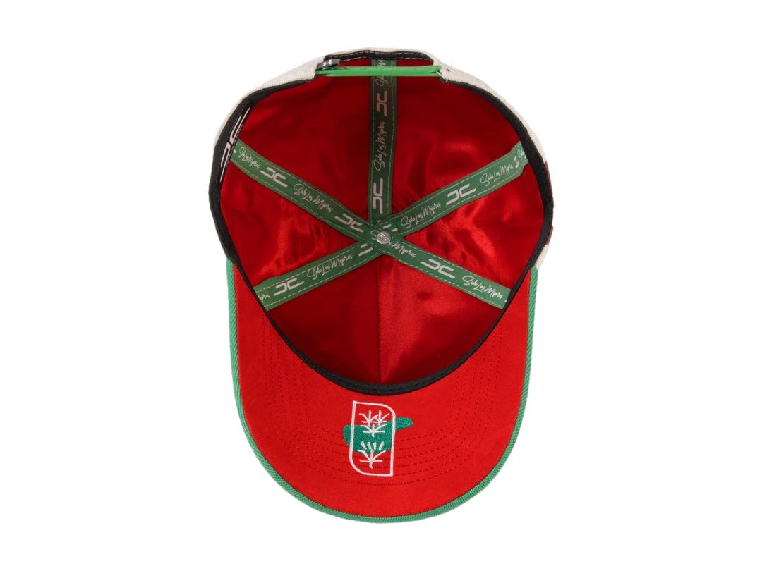 Gorra JC Hats Glory Beige y Verde para Hombre