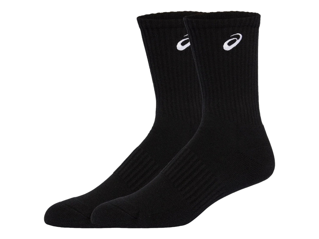 Pack 2 Calcetines ASICS Cotton Crew Negro Unisex