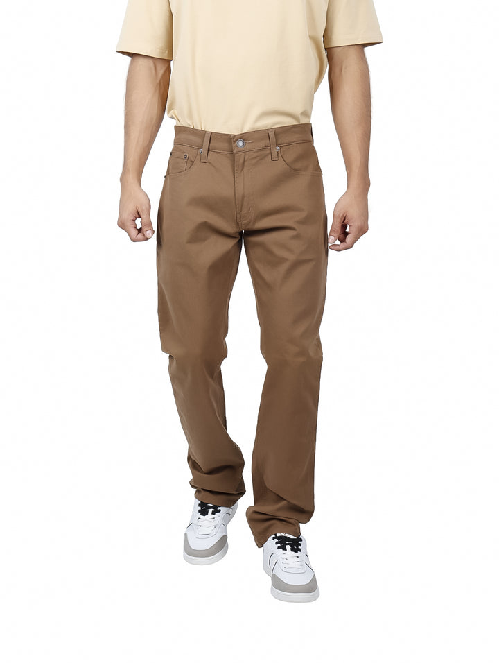 Pantalón de Gabardina OGGI Color Tabaco para Hombre