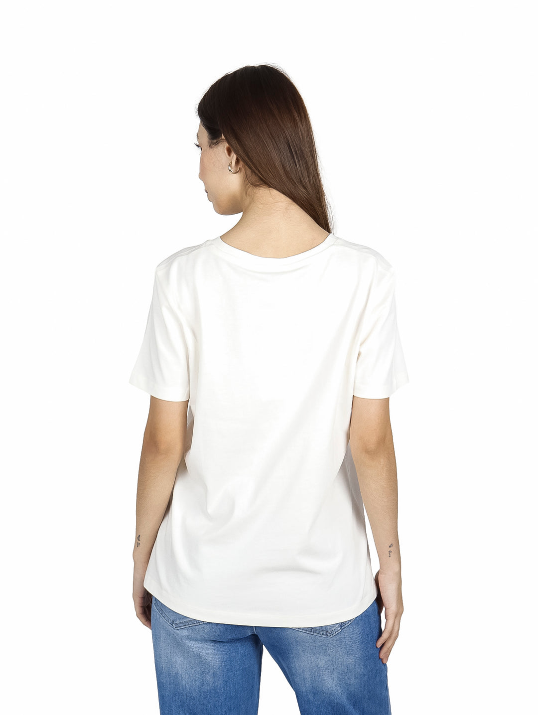 Playera Tommy Hilfiger Blanco para Mujer