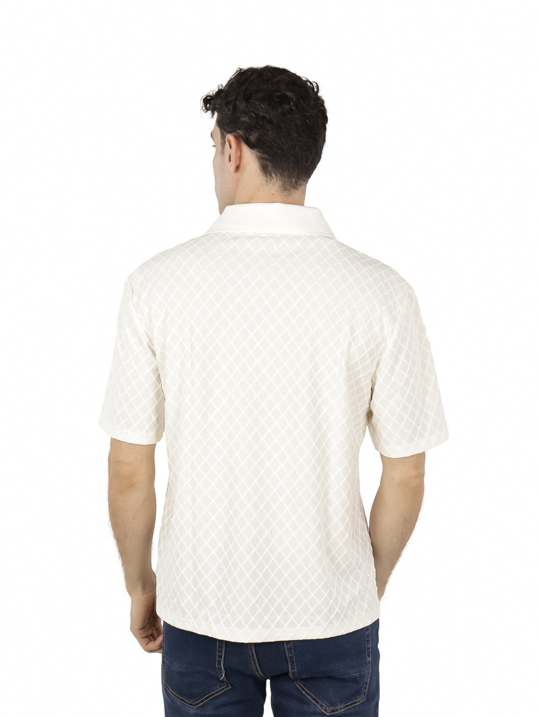 Playera Polo Barabas Color Bone para Hombre