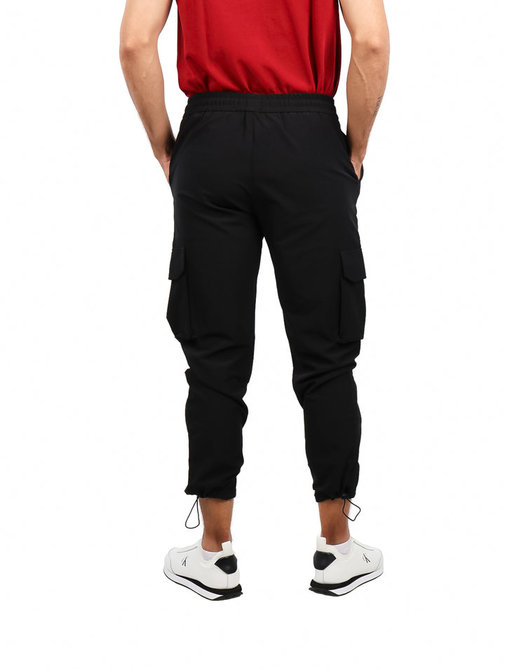 Pantalón Jogger Cargo ATOK Negro para Hombre