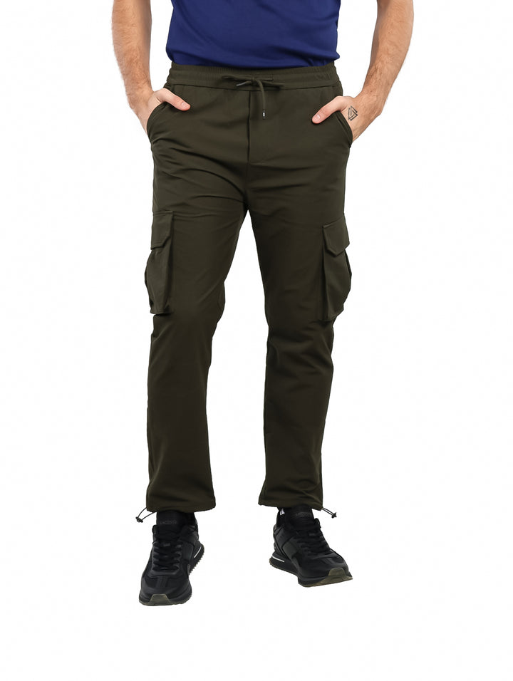 Pantalón Jogger Cargo ATOK Verde Militar para Hombre