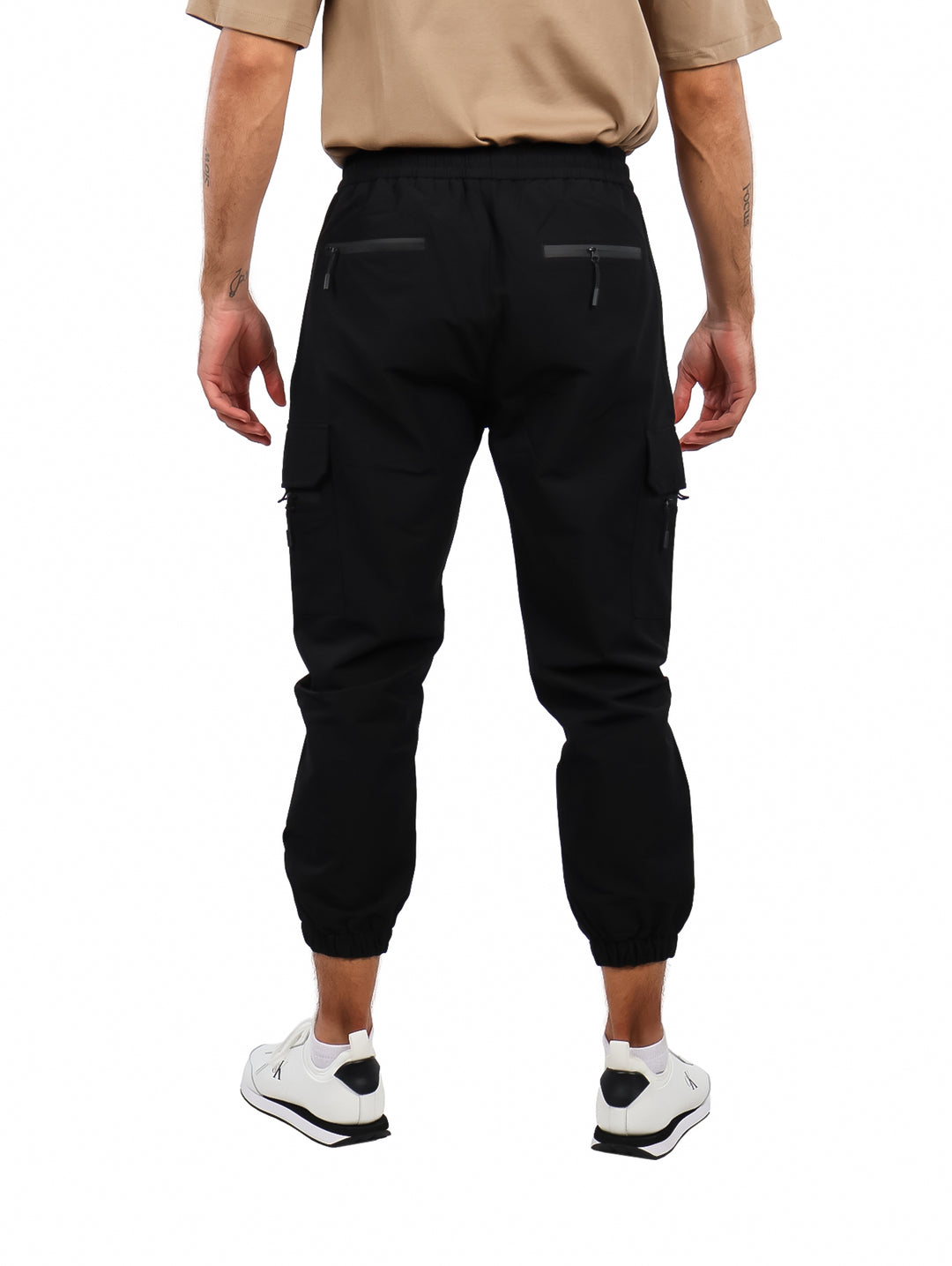 Pantalón Jogger Cargo ATOK Negro para Hombre