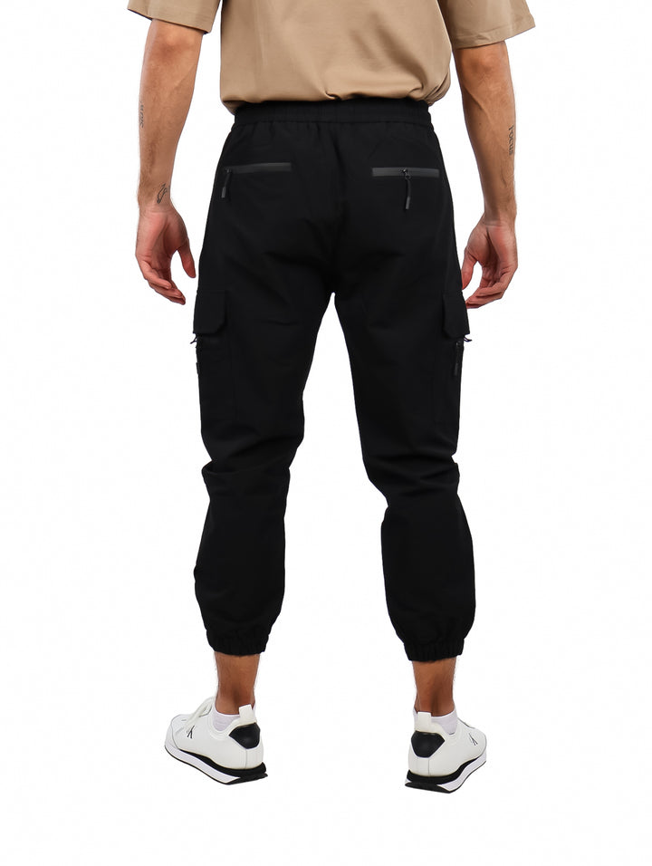 Pantalón Jogger Cargo ATOK Negro para Hombre
