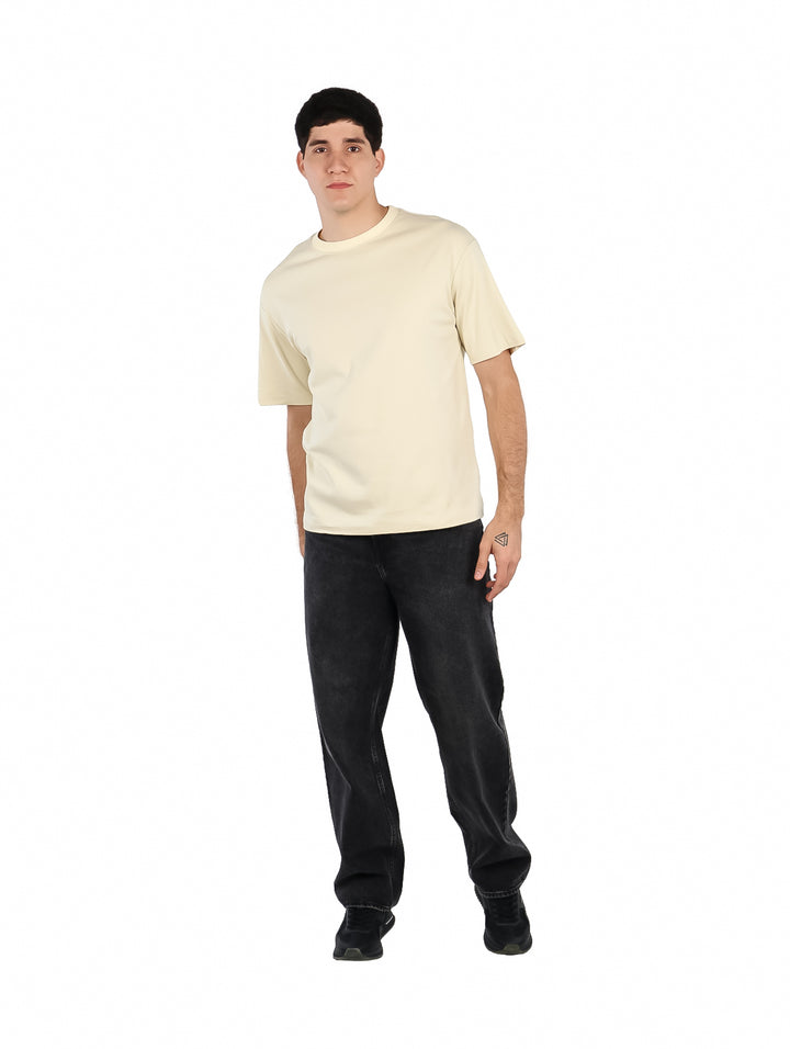 Playera ATOK Básica Color Light Beige para Hombre