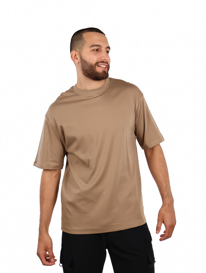 Playera Básica ATOK Color Coffee para Hombre