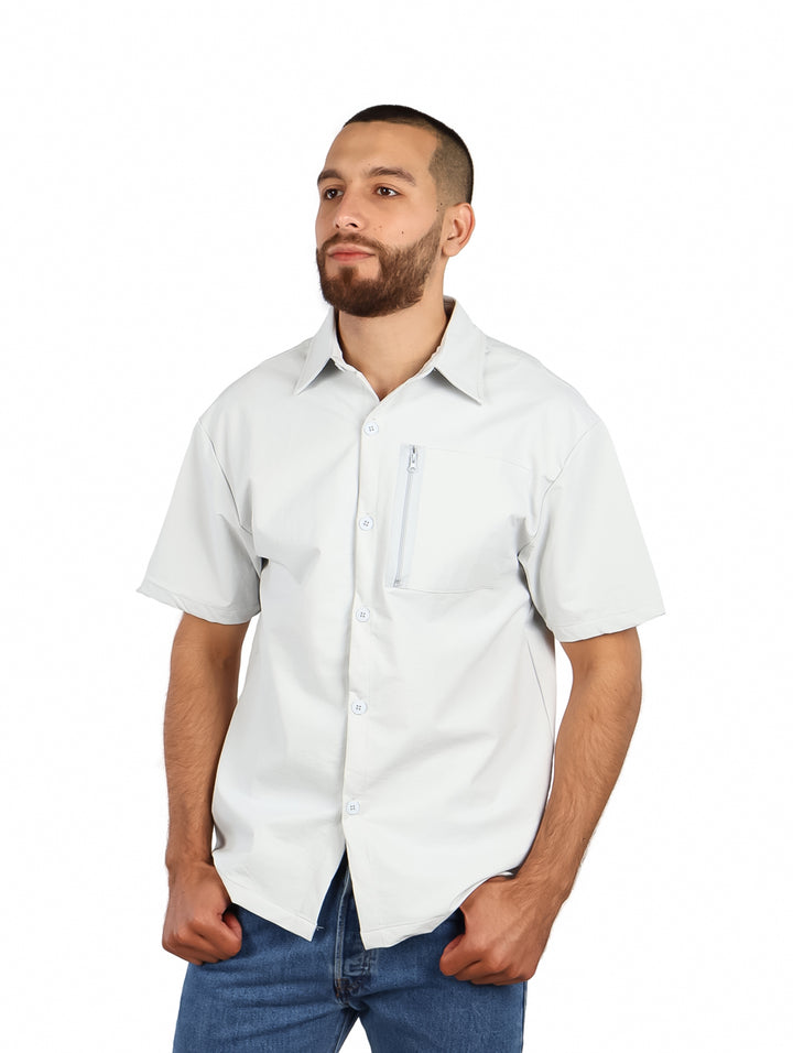Camisa ATOK Gris Claro para Hombre